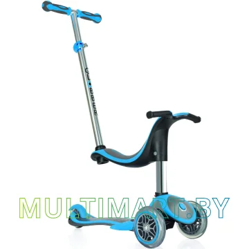 Самокат Globber Evo 4 in 1 Plus (голубой)